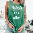 Proud The Book Was Better Indie Reader Minimalist Distressed Premium Comfort Colors Tank Top Violet Proud The Book Was Better Indie Reader Minimalist Distressed Premium Comfort Colors Tank Top Violet