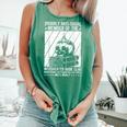 PROUDLY ANTI-SOCIAL MEMBER OF THE Introverted Book Club Comfort Colors Tank Top Violet