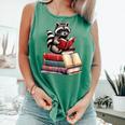 Raccoon Reading Books Matching Bookworm Readers Librarian Comfort Colors Tank Top Violet Raccoon Reading Books Matching Bookworm Readers Librarian Comfort Colors Tank Top Violet