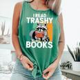 Raccoon Smutty Book Lover Spicy Romance Novels Women's Comfort Colors Tank Top Violet
