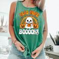 Read More Books Booooks Ghost Pumpkin Cute Teacher Halloween Comfort Colors Tank Top Violet Read More Books Booooks Ghost Pumpkin Cute Teacher Halloween Comfort Colors Tank Top Violet