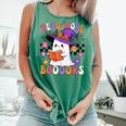 Read More Books Ghost Reading Book Teacher Halloween Comfort Colors Tank Top Violet