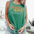 Read Books Be Kind Stay Weird Book Reader Comfort Colors Tank Top Violet