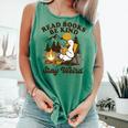Read Books Be Kind Stay Weird Bookish Silly Goose Reading Comfort Colors Tank Top Violet
