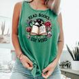 Read Books Be Kind Stay Weird Dragon Book Lover Comfort Colors Tank Top Violet Read Books Be Kind Stay Weird Dragon Book Lover Comfort Colors Tank Top Violet