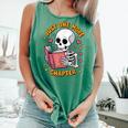 Read Books Lover Bookworm Cute Reading Just One More Chapter Comfort Colors Tank Top Violet