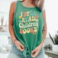 I Still Read Children Books Women Men Kids Books Lovers Comfort Colors Tank Top Violet