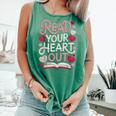 Read Your Cute Heart Out Teacher Librarian Love Reading Book Comfort Colors Tank Top Violet Read Your Cute Heart Out Teacher Librarian Love Reading Book Comfort Colors Tank Top Violet