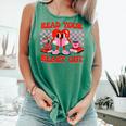 Read Your Heart Out Valentine Reading Book Kid Teacher Comfort Colors Tank Top Violet Read Your Heart Out Valentine Reading Book Kid Teacher Comfort Colors Tank Top Violet