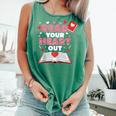 Read Your Heart Out Valentines Day Reading Book Kids Teacher Comfort Colors Tank Top Violet Read Your Heart Out Valentines Day Reading Book Kids Teacher Comfort Colors Tank Top Violet