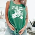 I Read Past My Bedtime Late Night Readers Book Club Comfort Colors Tank Top Violet