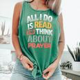 Read And Think About Prayer Faith & Book Lover Premium Comfort Colors Tank Top Violet Read And Think About Prayer Faith & Book Lover Premium Comfort Colors Tank Top Violet