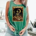 The Reader Tarot Card Book Lover Skeleton Art Goth Style Comfort Colors Tank Top Violet The Reader Tarot Card Book Lover Skeleton Art Goth Style Comfort Colors Tank Top Violet