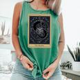 The Reader Tarot Card Mystic Dragon Book Magic Comfort Colors Tank Top Violet The Reader Tarot Card Mystic Dragon Book Magic Comfort Colors Tank Top Violet
