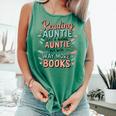 Reading Auntie Book Lover For Bookworm Aunt Comfort Colors Tank Top Violet Reading Auntie Book Lover For Bookworm Aunt Comfort Colors Tank Top Violet