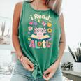 Reading Axolotl Book Lover Wildflowers Comfort Colors Tank Top Violet Reading Axolotl Book Lover Wildflowers Comfort Colors Tank Top Violet