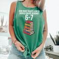 Reading Book Teacher 67 Six Seven Meme Comfort Colors Tank Top Violet Reading Book Teacher 67 Six Seven Meme Comfort Colors Tank Top Violet