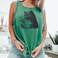 Reading Cat Cat Book Lover Comfort Colors Tank Top Violet