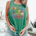 Reading Colors Our World Books Lover Comfort Colors Tank Top Violet