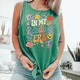 In My Reading Era Books Lovers Men Women Kids Comfort Colors Tank Top Violet