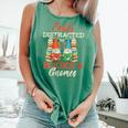 Reading Gnomes Cute Easily Distracted By Books And Gnomes Comfort Colors Tank Top Violet Reading Gnomes Cute Easily Distracted By Books And Gnomes Comfort Colors Tank Top Violet