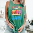 Reading Is My Jam I Love To Read Books Boy Girl Comfort Colors Tank Top Violet