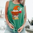 Reading Lover Book Graphic Gnome Comfort Colors Tank Top Violet Reading Lover Book Graphic Gnome Comfort Colors Tank Top Violet