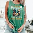 Reading Readers I Read Send Books Dragon Bookworm Tee Comfort Colors Tank Top Violet