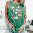 Reading Is Self-Care Book Lover Teacher Student Men Women Comfort Colors Tank Top Violet