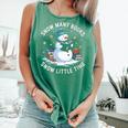 Reading Snowman So Many Books Christmas Books Readers Comfort Colors Tank Top Violet Reading Snowman So Many Books Christmas Books Readers Comfort Colors Tank Top Violet