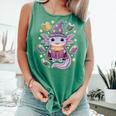 ReadsALOTL Cute Axolotl Book Lover Comfort Colors Tank Top Violet ReadsALOTL Cute Axolotl Book Lover Comfort Colors Tank Top Violet