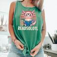 Readsolotl Axolotl Reading Book Lover Kawaii Bookworms Comfort Colors Tank Top Violet Readsolotl Axolotl Reading Book Lover Kawaii Bookworms Comfort Colors Tank Top Violet