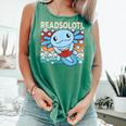 Readsolotl Blue Kawaii Axolotl Book Lover Reading Retro Comfort Colors Tank Top Violet Readsolotl Blue Kawaii Axolotl Book Lover Reading Retro Comfort Colors Tank Top Violet