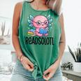 Readsolotl Cute Axolotl Reading Book Kawaii Pink Aesthetic Comfort Colors Tank Top Violet Readsolotl Cute Axolotl Reading Book Kawaii Pink Aesthetic Comfort Colors Tank Top Violet