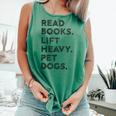 Retro Gym Book Lover Read Books Lift Heavy Pet Dogs Comfort Colors Tank Top Violet Retro Gym Book Lover Read Books Lift Heavy Pet Dogs Comfort Colors Tank Top Violet