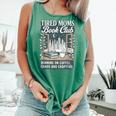 Retro Tired Moms Book Club Bookish Booktrovert Mother's Day Comfort Colors Tank Top Violet Retro Tired Moms Book Club Bookish Booktrovert Mother's Day Comfort Colors Tank Top Violet