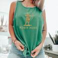 Robin Hood The Archer Book Cover Illustration In Gold Comfort Colors Tank Top Violet
