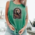 Salem Witch Book Club All Witches Welcome Spooky Halloween Comfort Colors Tank Top Violet