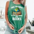 Save The Earth It’s The Only Planet With Books Comfort Colors Tank Top Violet Save The Earth It’s The Only Planet With Books Comfort Colors Tank Top Violet