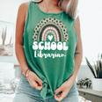 School Librarian For Women Cute Bookworm Book School Library Comfort Colors Tank Top Violet School Librarian For Women Cute Bookworm Book School Library Comfort Colors Tank Top Violet
