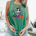 Season Of The Witch Spooky Readers Spell Book Hallowen Comfort Colors Tank Top Violet
