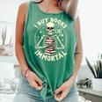 Skeleton I Buy Books Like I'm Immortal Halloween Comfort Colors Tank Top Violet Skeleton I Buy Books Like I'm Immortal Halloween Comfort Colors Tank Top Violet
