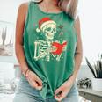 Skeleton Reading Book Christmas Teacher Librarian Book Lover Comfort Colors Tank Top Violet Skeleton Reading Book Christmas Teacher Librarian Book Lover Comfort Colors Tank Top Violet