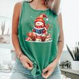 Snowman Reading Books Lovers Christmas Librarian Bookworm Comfort Colors Tank Top Violet Snowman Reading Books Lovers Christmas Librarian Bookworm Comfort Colors Tank Top Violet