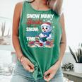 Snowman Winter Snow So Many Books Christmas Snow Little Time Comfort Colors Tank Top Violet Snowman Winter Snow So Many Books Christmas Snow Little Time Comfort Colors Tank Top Violet