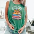 So Many Books So Little Summer Comfort Colors Tank Top Violet So Many Books So Little Summer Comfort Colors Tank Top Violet