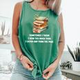 Sometimes I Think I Read Too Much For Books Lover Comfort Colors Tank Top Violet Sometimes I Think I Read Too Much For Books Lover Comfort Colors Tank Top Violet