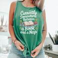 Somewhere Between a Book And a Nap – Cozy Reading Comfort Colors Tank Top Violet Somewhere Between a Book And a Nap – Cozy Reading Comfort Colors Tank Top Violet