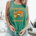 Spicy Books And Iced Coffee Book Lover Smut Reader Comfort Colors Tank Top Violet Spicy Books And Iced Coffee Book Lover Smut Reader Comfort Colors Tank Top Violet