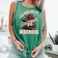 Spicy Books Merch Dark Romance You Had Me At Trigger Warning Comfort Colors Tank Top Violet Spicy Books Merch Dark Romance You Had Me At Trigger Warning Comfort Colors Tank Top Violet